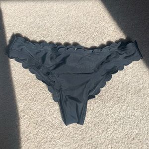 Abercrombie Swim Black Bikini Bottoms